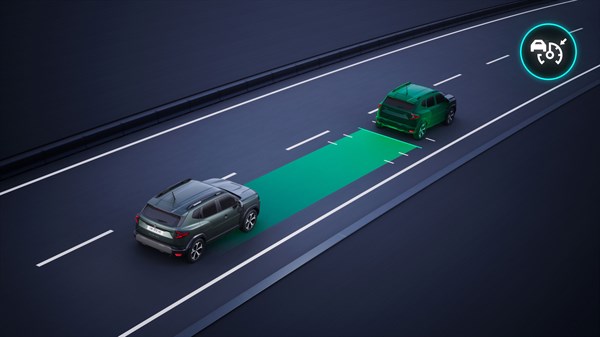 Renault Duster - adaptive cruise control